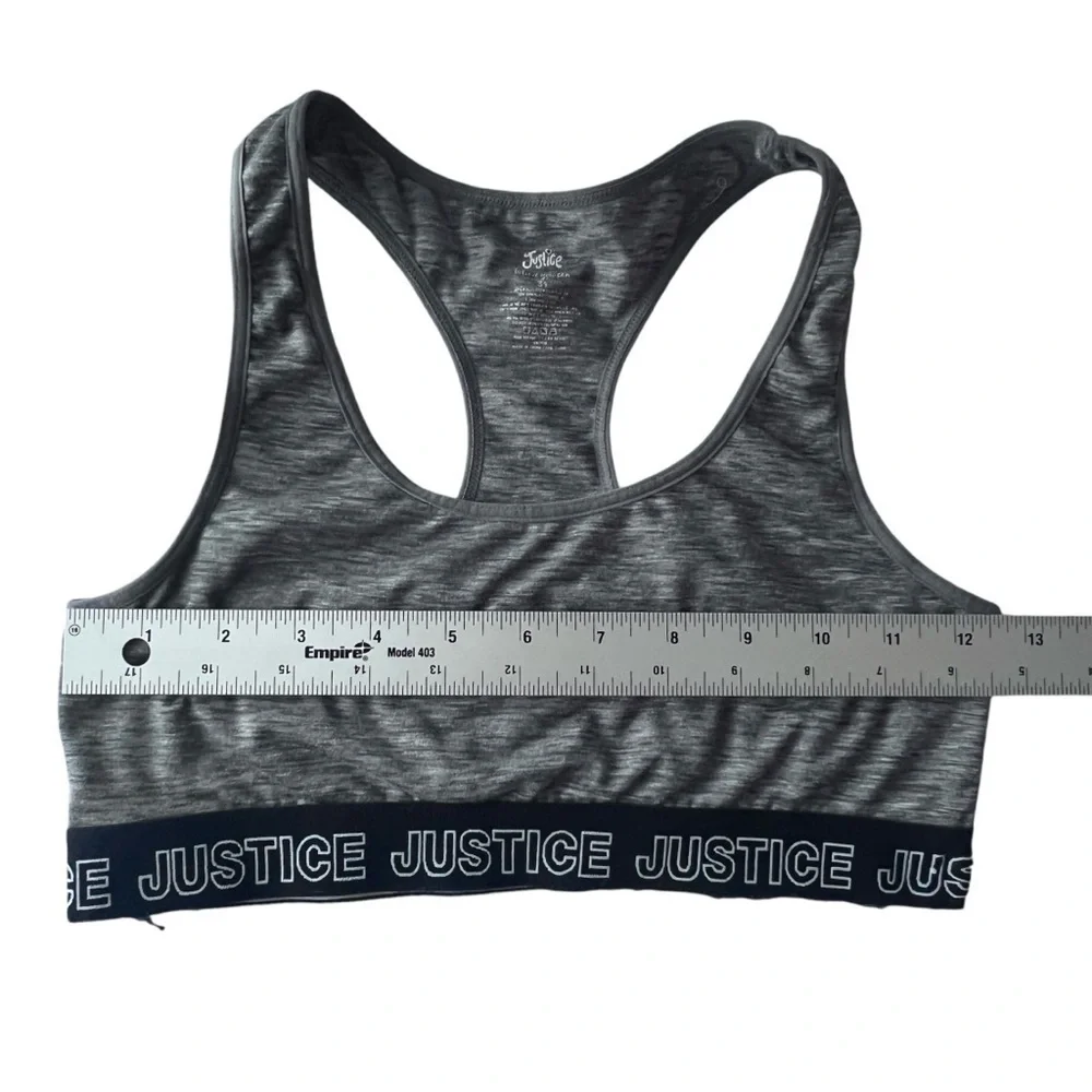 Justice sports bra
